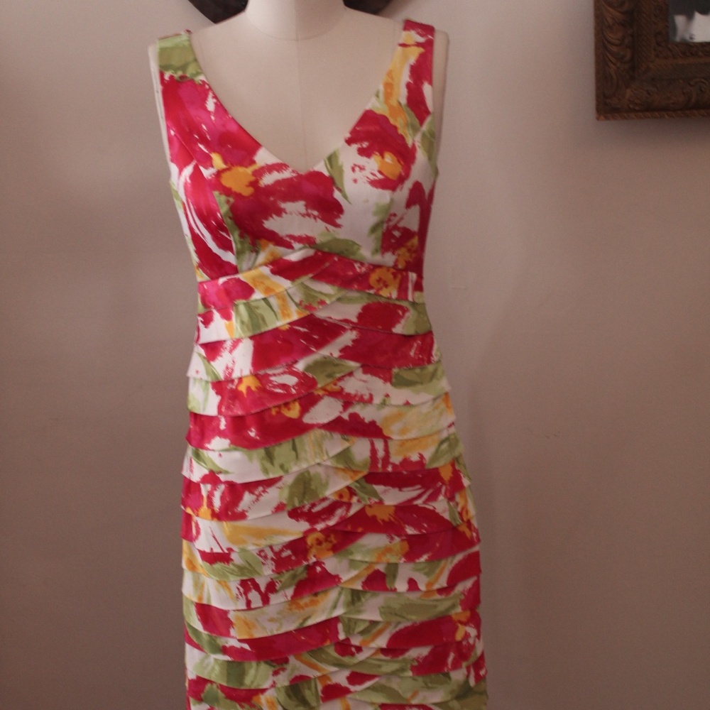 Floral JS Collection Flappery Style Dress